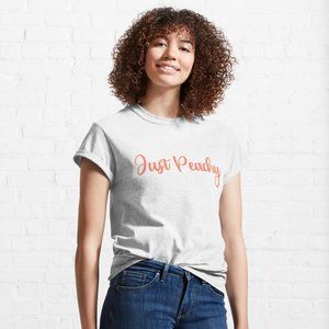 Just Peachy T-shirt S,M,L,XL